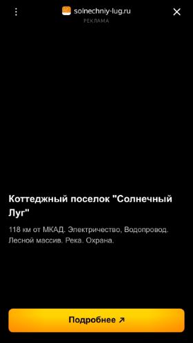 Screenshot cайта 29.ru на мобильном устройстве